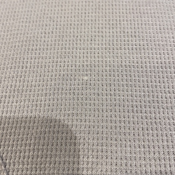 𝅺Victoria’s Secret waffle knit Loungewear Short Sleeve Zip top SZ M - Picture 7 of 7